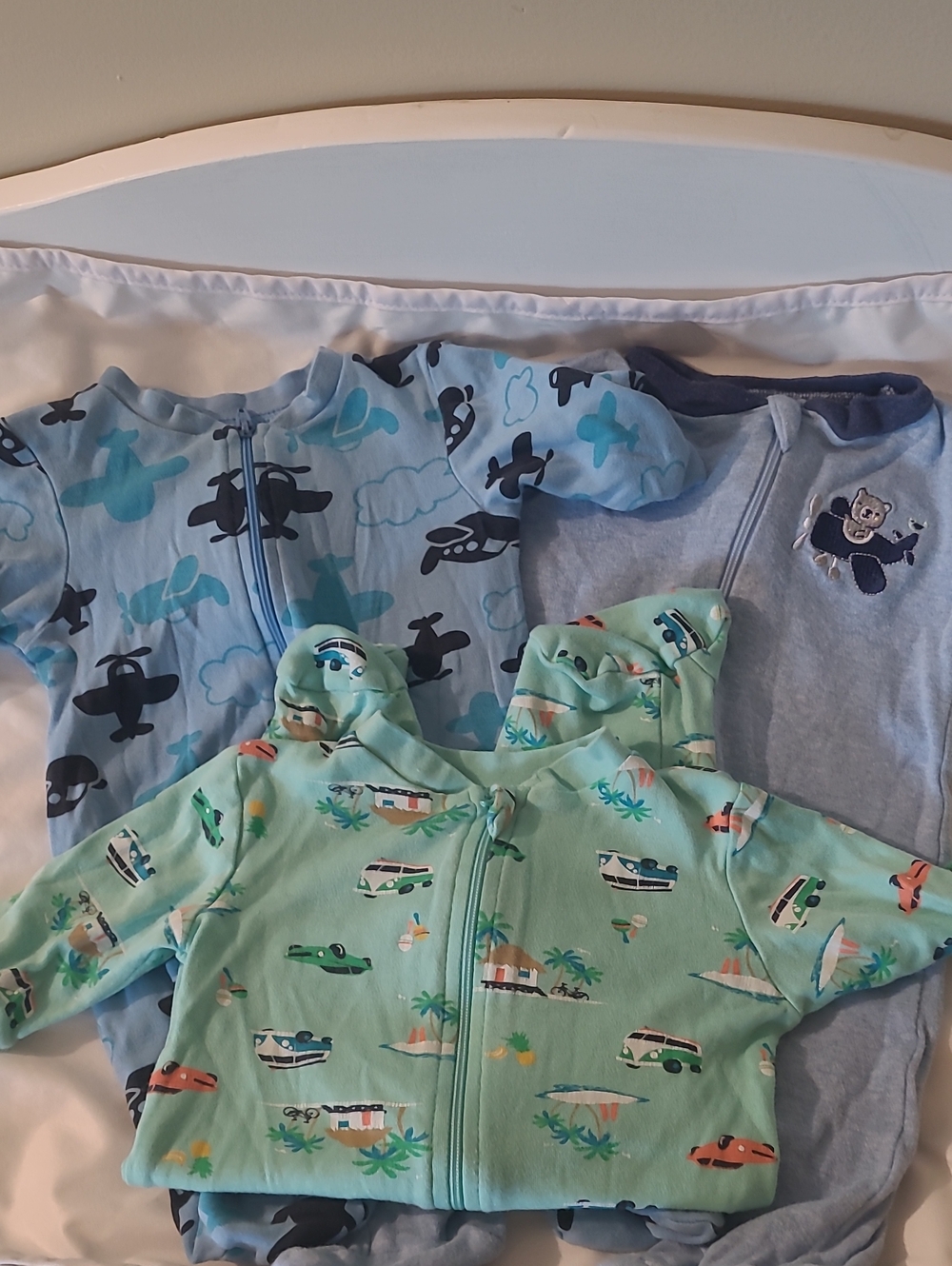3 Piece George Sleepers 0-3/3M